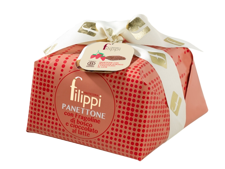 panettone fragoline e cioccolato latte 500g